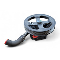 Acura RL 05-12 Power Steering Pump w/Pulley 3.5L 6 Cylinder 56100-RJA-015, E058, OEM, 2005, 2006