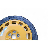 Acura RL 05-08 Spare Tire Wheel Donut Disc Rim Yellow T155/70D17, 42700-SJA-J51, E058, OEM, 2005, 2006, 2007, 2008