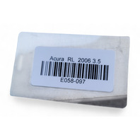 Acura RL 05-12 Front Bumper Reinforcement Bar 71131-SJA-A01, E058, OEM, 2005, 2006, 2007, 2008, 2009, 2010, 2011, 2012