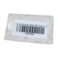 Toyota 4Runner 03-09 Full Floor Carpet Gray 58500-35031-B1, E059, OEM, 2003, 2004, 2005, 2006, 2007, 2008, 2009