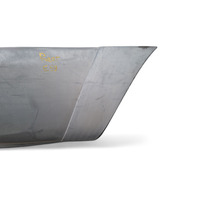 Toyota 4Runner 03-06 Rear Bumper Cover Panel Grey, 52159-35100, E059, OEM, 2003, 2004, 2005, 2006