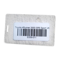 Toyota 4Runner 03-05 V8 4.7L Air Cleaner Hose Inlet Tube 17880-50060, E059, OEM, 2003, 2004, 2005