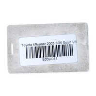 Toyota 4Runner 03-24 Upper Control Arm, Front Left Driver 48630-60040, E059, OEM, 2003, 2004, 2005, 2006, 2007, 2008, 2009, 2010, 2011, 2012, 2013, 2014, 2015, 2016, 2017, 2018, 2019, 2020, 2021, 2022, 2023, 2024