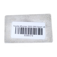 Toyota 4Runner 03-05, Right Exhaust Manifold, V8 8Cyl 4.7, 17104-50180, E059, OEM, 2003, 2004, 2005