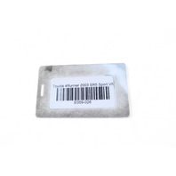 Toyota 4Runner 03-09 Towing Tow Trailer Wire Harness V8 4.7L RWD 82169-60050, E059, OEM, 2003, 2004, 2005, 2006, 2007, 2008, 2009