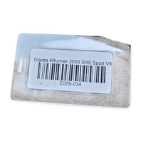 Toyota 4Runner 03-24 Trailer Tow Hitch 51909-35011, E059, OEM, 2003, 2004, 2005, 2006, 2007, 2008, 2009, 2010, 2011, 2012, 2013, 2014, 2015, 2016, 2017, 2018, 2019, 2020, 2021, 2022, 2023, 2024