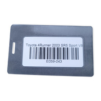 Toyota 4Runner 03-05 Door Molding Trim Gray Front Right 75731-35120, E059, OEM, 2003, 2004, 2005