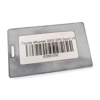 Toyota 4Runner 03-09 Tail Liftgate Lift Gate Deck Lid Trunk Factory, Gray, 67005-35310, E059, OEM, 2003, 2004, 2005, 2006, 2007, 2008, 2009