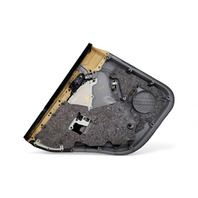 Toyota 4Runner 03-06 Door Panel, Rear Right/Passenger Gray, 67630-35790-B0, E059, OEM, 2003, 2004, 2005, 2006