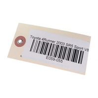 Toyota 4Runner 03-06 Subwoofer Speaker JBL, 86150-0W040, E059, OEM, 2003, 2004, 2005, 2006