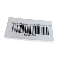 Toyota 4Runner 03-09 Center Console Panel Assembly 55405-35420, E059, OEM, 2003, 2004, 2005, 2006, 2007, 2008, 2009