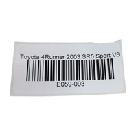 Toyota 4Runner 03-09 Glove Box Storage Compartment 55550-35060-B0, E059, OEM, 2003, 2004, 2005, 2006, 2007, 2008, 2009