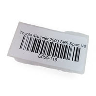 Toyota 4Runner 03-05 Driver Fuse Box Module Control Unit 82730-35350, E059, OEM, 2003, 2004, 2005