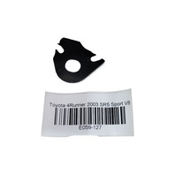 Toyota 4Runner 03-09 Seat Belt Seatbelt Front Left Gray 73220-35710-B1, E059, OEM, 2003, 2004, 2005, 2006, 2007, 2008, 2009