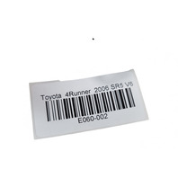 Toyota 4Runner 03-09 Door Radio Audio Speaker, Rear Left/Right Set 86160-0W620, E060, OEM, 2003, 2004, 2005, 2006, 2007, 2008, 2009