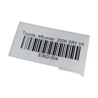 Toyota 4Runner 03-09 Center Console Panel Assembly 55405-35420, E060, OEM, 2003, 2004, 2005, 2006, 2007, 2008, 2009