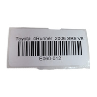 Toyota 4Runner 05-09 Rear Right Tail Light Taillight Lamp 81551-35320, E060, OEM, 2005, 2006, 2007, 2008, 2009