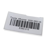 Toyota 4Runner 03-09 Seat Belt Seatbelt Front Right Gray 73210-35881, E060, OEM, 2003, 2004, 2005, 2006, 2007, 2008, 2009