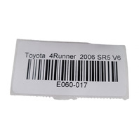 Toyota 4Runner 05-09 A/C Heater Climate Temperature Control 55900-35550, E060, OEM, 2005, 2006, 2007, 2008, 2009