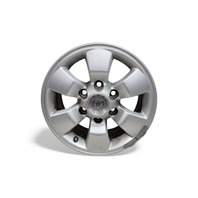 Toyota 4Runner 03-09 Alloy Wheel, Rim Disc, 6 Spoke 17 Inch #5, 42611-35302, E060, OEM, 2003, 2004, 2005, 2006, 2007, 2008, 2009