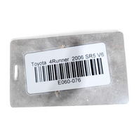 Toyota 4Runner 03-09 Rear Left/Right Shock Spring Coil Set RWD, E060, OEM, 2003, 2004, 2005, 2006, 2007, 2008, 2009