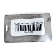 Toyota 4Runner 05-09 Fender Wheel Opening Flare Right/Passenger Silver Metallic, 53847-35120-B0, E060, OEM, 2005, 2006, 2007, 2008, 2009