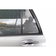 Toyota 4Runner 03-09 Door Assembly w/ Glass, Rear Left Side, Silver, 67004-35171, E060, OEM, 2003, 2004, 2005, 2006, 2007, 2008, 2009