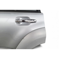 Toyota 4Runner 03-09 Door Assembly w/ Glass, Rear Left Side, Silver, 67004-35171, E060, OEM, 2003, 2004, 2005, 2006, 2007, 2008, 2009