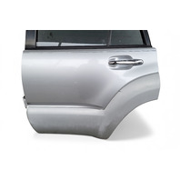 Toyota 4Runner 03-09 Door Assembly w/ Glass, Rear Left Side, Silver, 67004-35171, E060, OEM, 2003, 2004, 2005, 2006, 2007, 2008, 2009