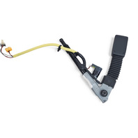 Honda Element 03-06 Seat Belt Buckle, Left/Driver Black 04816-SCV-A02ZA, E061, OEM, 2003, 2004, 2005, 2006