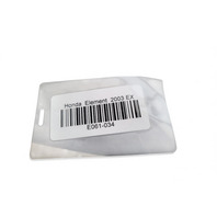 Honda Element 03-05 Rear Bumper Plastic Textured 04715-SCV-A90ZA, E061, OEM, 2003, 2004, 2005