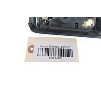 Honda Element 03-10 Interior Door Handle Front Left, Black 72165-SCV-A01ZA, E061, OEM, 2003, 2004, 2005, 2006, 2007, 2008, 2009, 2010