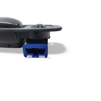 Honda Element 03-10 Interior Door Handle Front Left, Black 72165-SCV-A01ZA, E061, OEM, 2003, 2004, 2005, 2006, 2007, 2008, 2009, 2010