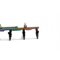 Honda Element 03-11 Fuel Injectors & Rail, Injector 2.4L 16620-RAA-A01, E061, OEM, 2003, 2004, 2005, 2006, 2007, 2008, 2009, 2010, 2011