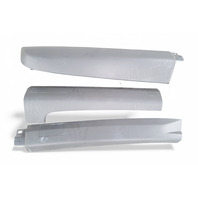 Honda Element 03-05 Roof Panel Molding Right/Passenger Set of 3 Metallic 75210-SCV-A01ZA, E061, OEM, 2003, 2004, 2005