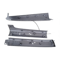 Honda Element 03-05 Roof Panel Molding Right/Passenger Set of 3 Metallic 75210-SCV-A01ZA, E061, OEM, 2003, 2004, 2005