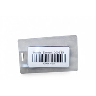 Honda Element 03-05 Rear Quarter Cladding Right/Passenger Metallic, 74410-SCV-A10ZA, E061, OEM, 2003, 2004, 2005