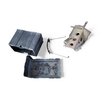 Honda Element 03-11 Battery Box Tray and Mounting Hardware Set(4) 31521-S5A-000, E061, OEM, 2003, 2004, 2005, 2006, 2007, 2008, 2009, 2010, 2011
