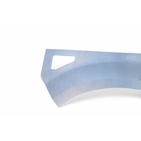 Honda Element 03-05 Front Fender Cladding Molding Left/Driver Metallic 74165-SCV-A10ZA, E061, OEM, 2003, 2004, 2005