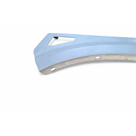 Honda Element 03-05 Front Fender Cladding Molding Left/Driver Metallic 74165-SCV-A10ZA, E061, OEM, 2003, 2004, 2005