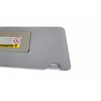 Honda Element 03-06 Sun Shade Visor Sunvisor Left/Right Set Gray 83280-SCV-A01ZA, E063, OEM, 2003, 2004, 2005, 2006