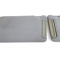 Honda Element 03-06 Sun Shade Visor Sunvisor Left/Right Set Gray 83280-SCV-A01ZA, E063, OEM, 2003, 2004, 2005, 2006