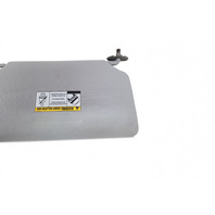 Honda Element 03-06 Sun Shade Visor Sunvisor Left/Right Set Gray 83280-SCV-A01ZA, E063, OEM, 2003, 2004, 2005, 2006