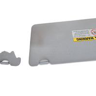 Honda Element 03-06 Sun Shade Visor Sunvisor Left/Right Set Gray 83280-SCV-A01ZA, E063, OEM, 2003, 2004, 2005, 2006