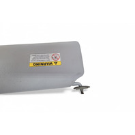 Honda Element 03-06 Sun Shade Visor Sunvisor Left/Right Set Gray 83280-SCV-A01ZA, E063, OEM, 2003, 2004, 2005, 2006