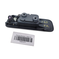 Honda Element 03-10 Interior Door Handle Front Right, Black 72120-SCV-A01ZA, E063, OEM, 2003, 2004, 2005, 2006, 2007, 2008, 2009, 2010