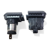 Honda Element 03-11 EX Center Console AUX 12V Socket 120W 39114-SCV-A01ZA, E063, OEM, 2003, 2004, 2005, 2006, 2007, 2008, 2009, 2010, 2011