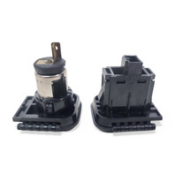 Honda Element 03-11 EX Center Console AUX 12V Socket 120W 39114-SCV-A01ZA, E063, OEM, 2003, 2004, 2005, 2006, 2007, 2008, 2009, 2010, 2011