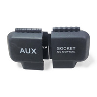 Honda Element 03-11 EX Center Console AUX 12V Socket 120W 39114-SCV-A01ZA, E063, OEM, 2003, 2004, 2005, 2006, 2007, 2008, 2009, 2010, 2011