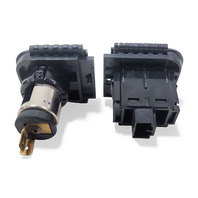 Honda Element 03-11 EX Center Console AUX 12V Socket 120W 39114-SCV-A01ZA, E063, OEM, 2003, 2004, 2005, 2006, 2007, 2008, 2009, 2010, 2011